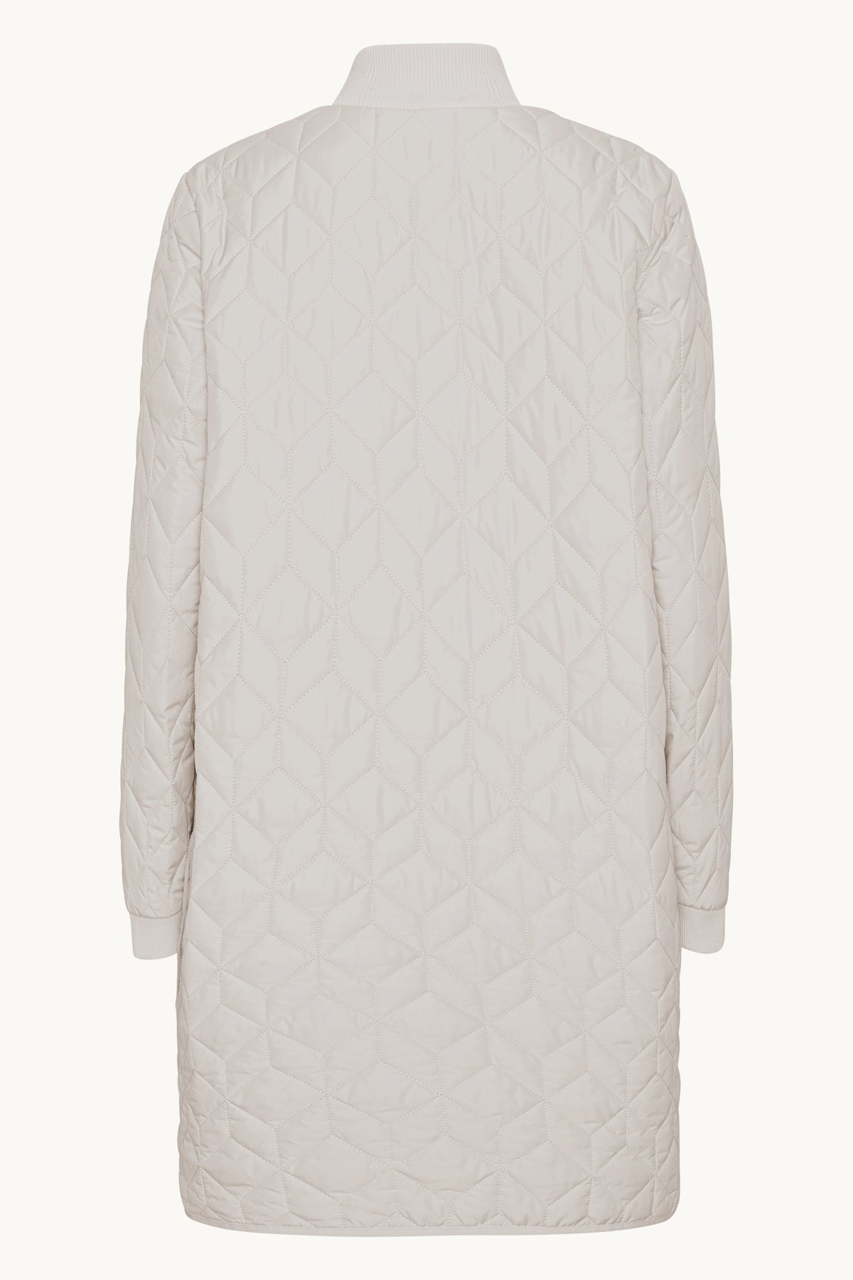 Long A-Lined Quilted Jacket - Kit
