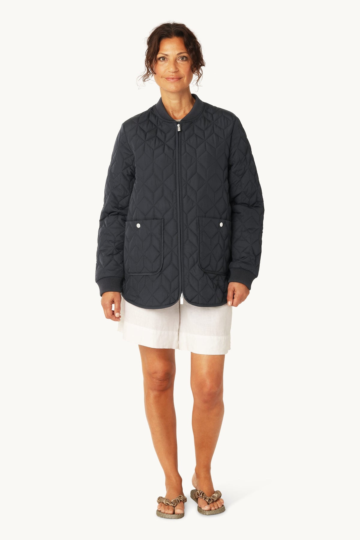 Quilt Jacket - Dark Indigo