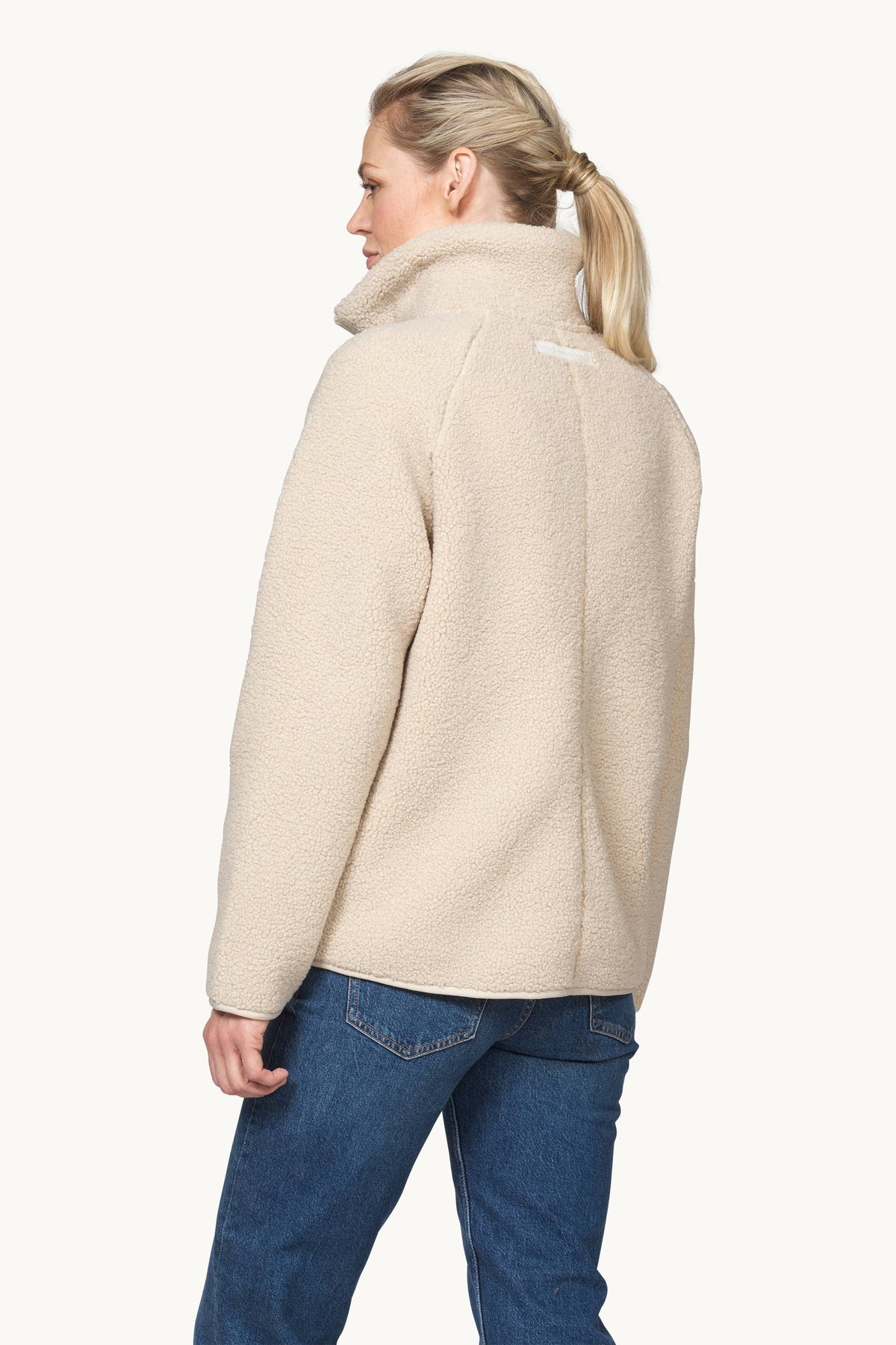 Short Soft Pile Jacket with Zipper - Kit