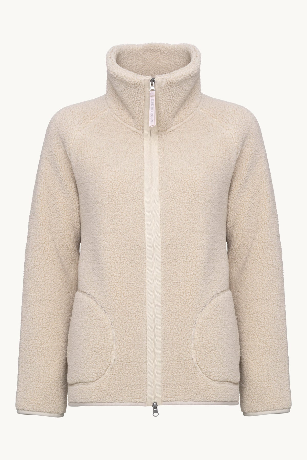 Short Soft Pile Jacket with Zipper - Kit