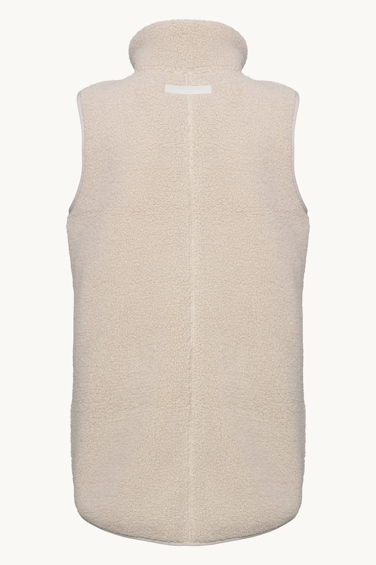Long Soft Pile Vest with Zipper - Kit