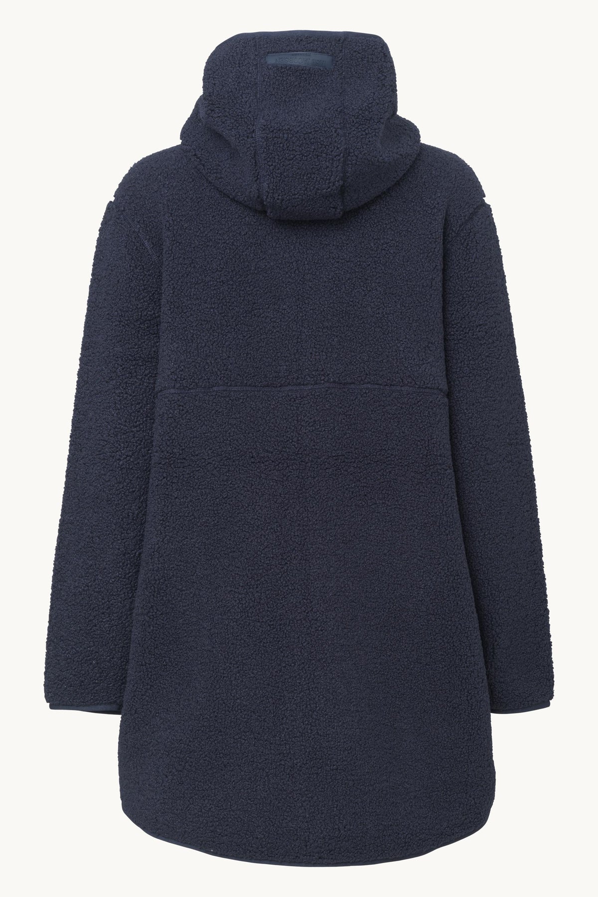 Soft Pile Jacket with Hood - Dark Indigo