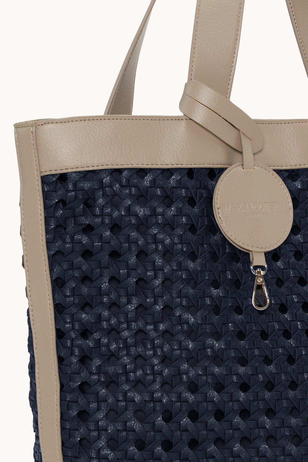 Braided Shopper - Dark Indigo Sand Pile