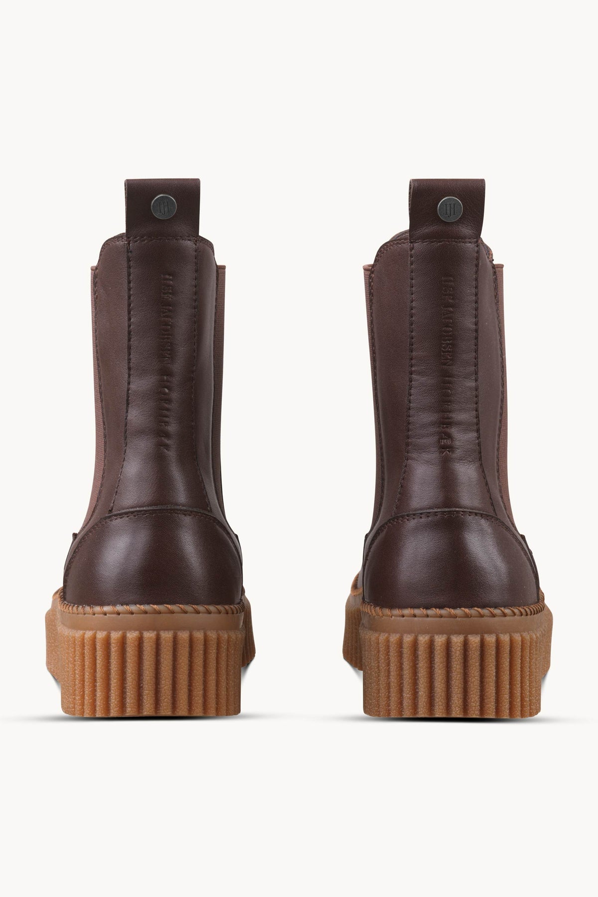 Leather Chelsea Boots - Brown Clay
