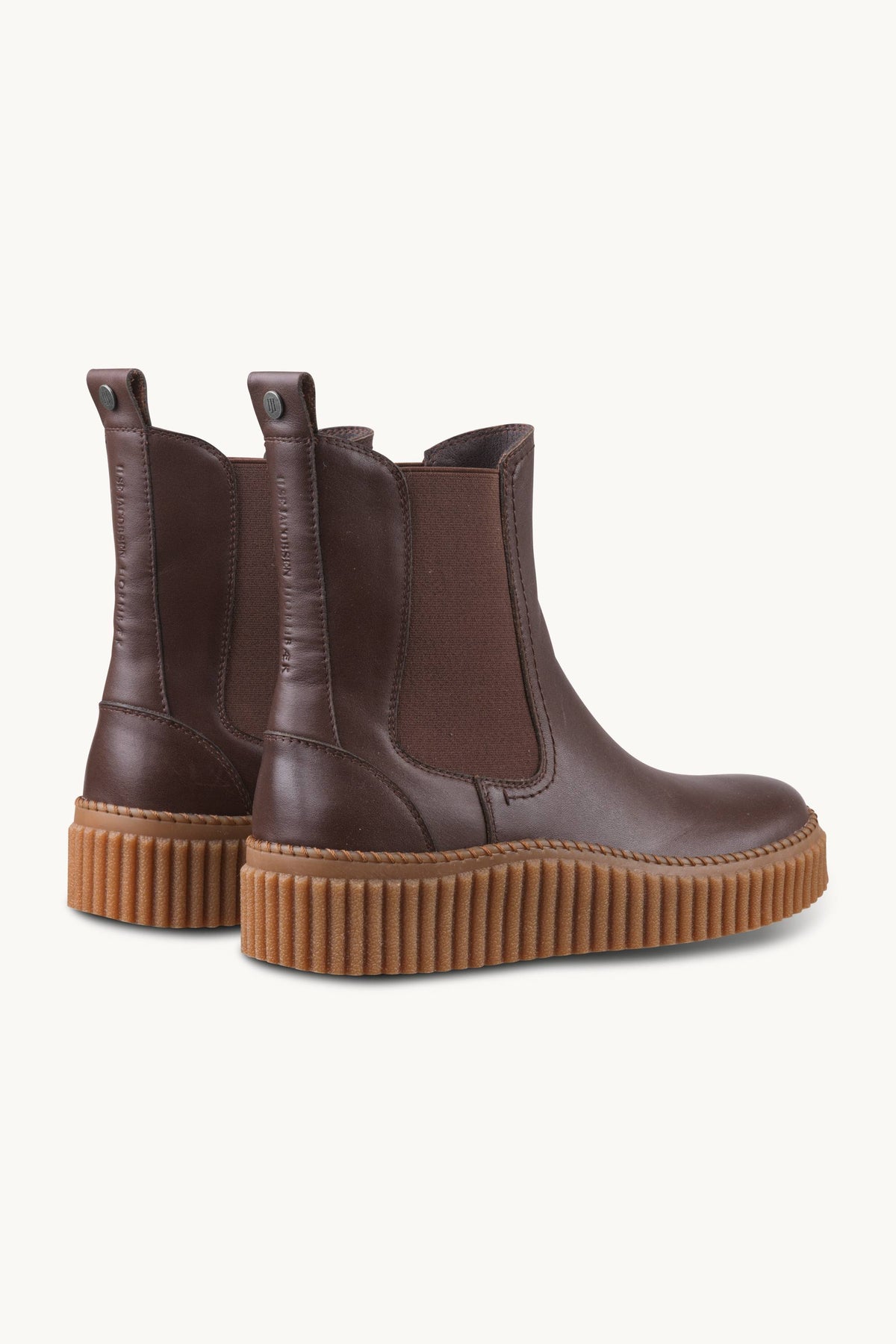 Leather Chelsea Boots - Brown Clay