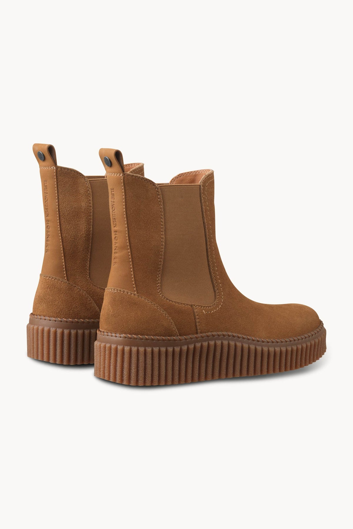 Suede Chelsea Boots - Cashew Clay