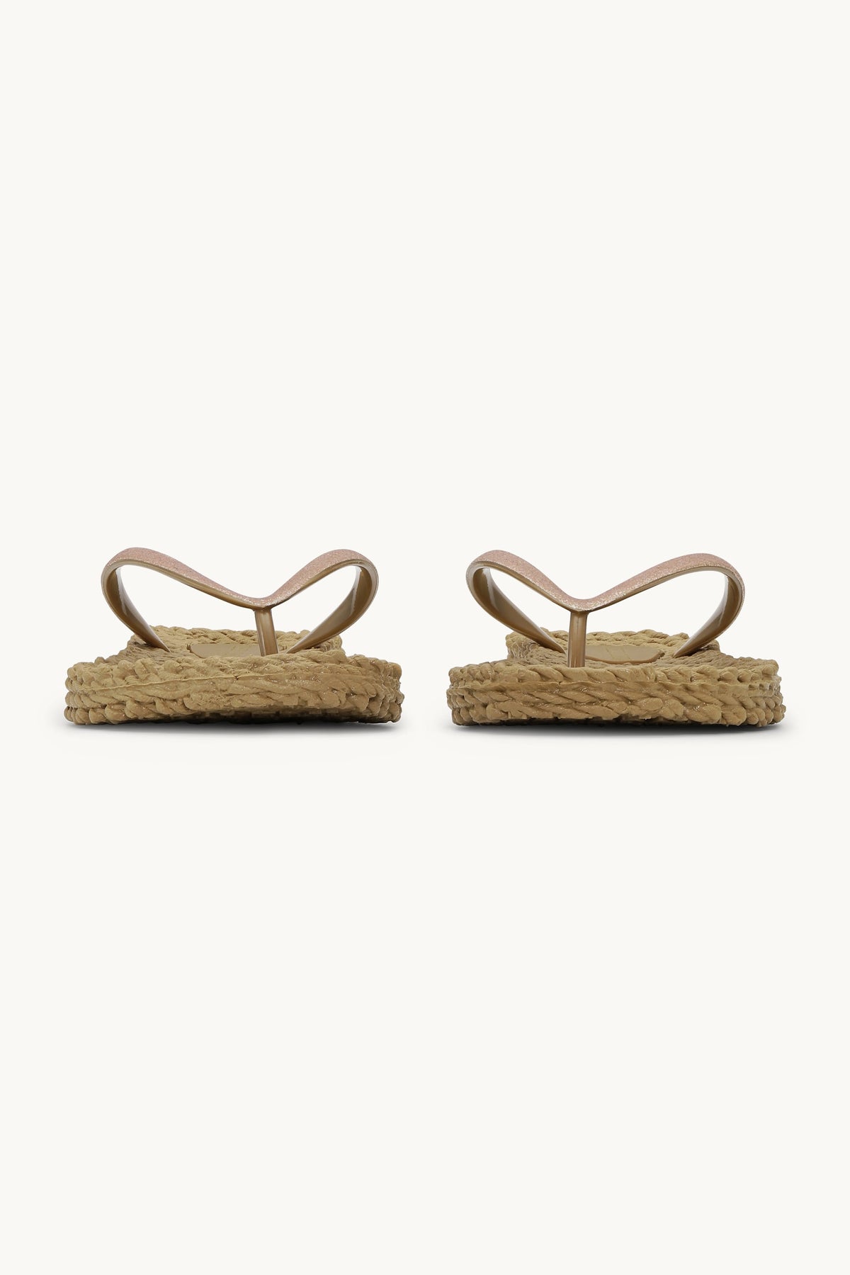 Flip Flops with Glitter - Goldy