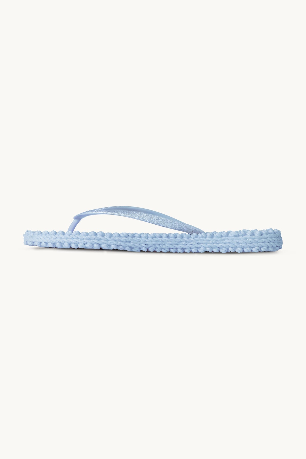 Flip Flops with Glitter - Blue Bell