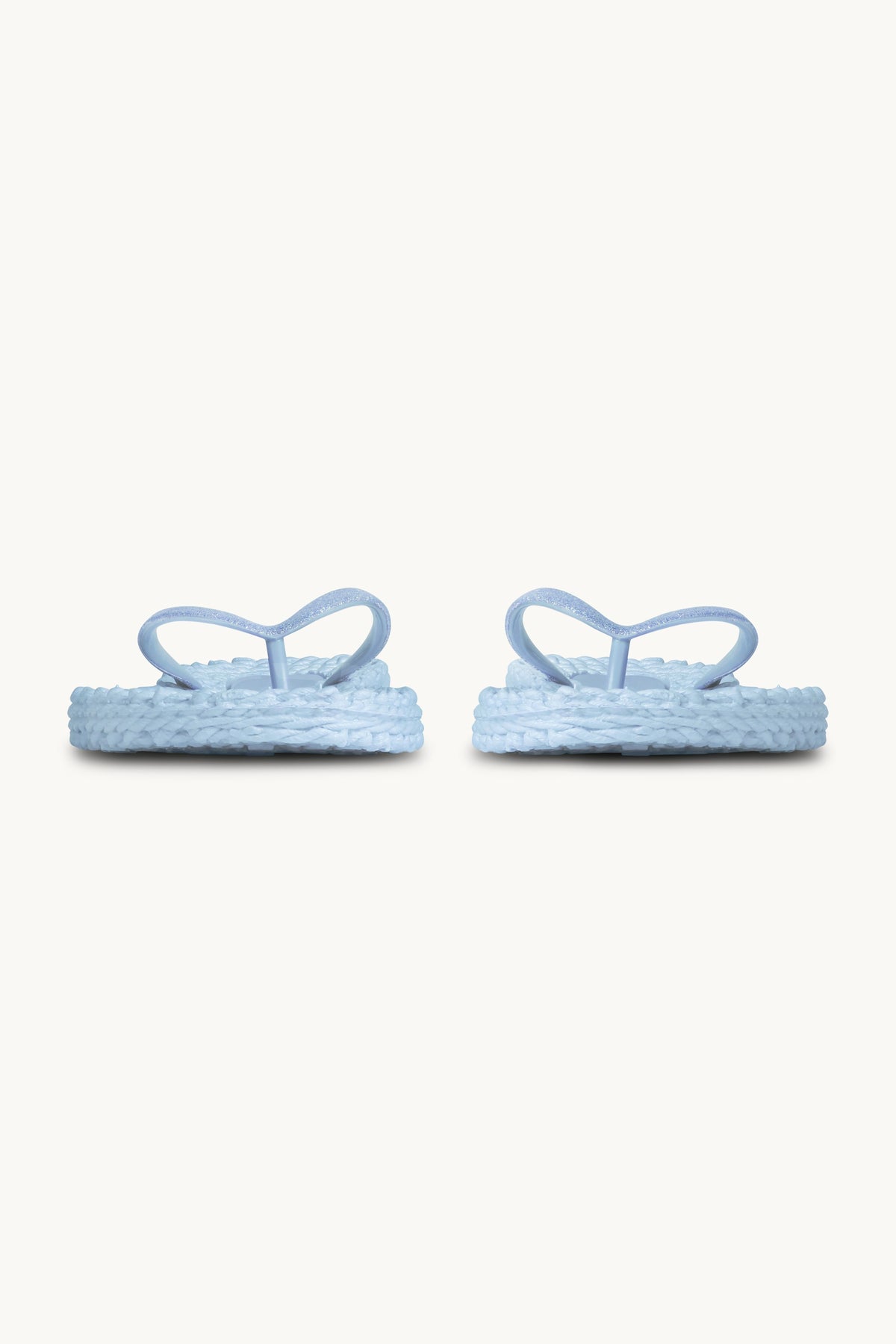 Flip Flops with Glitter - Blue Bell