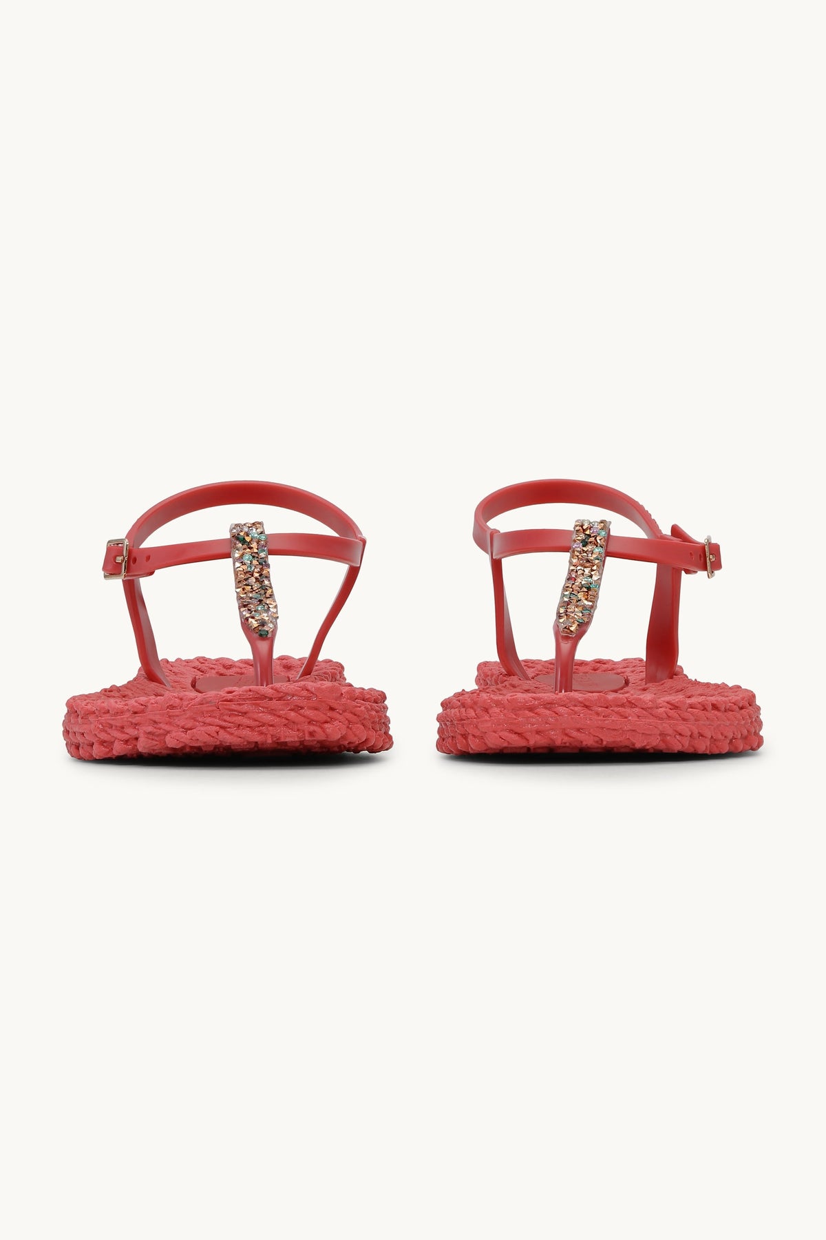 Flip Flops with Rhinestones - Baked Apple