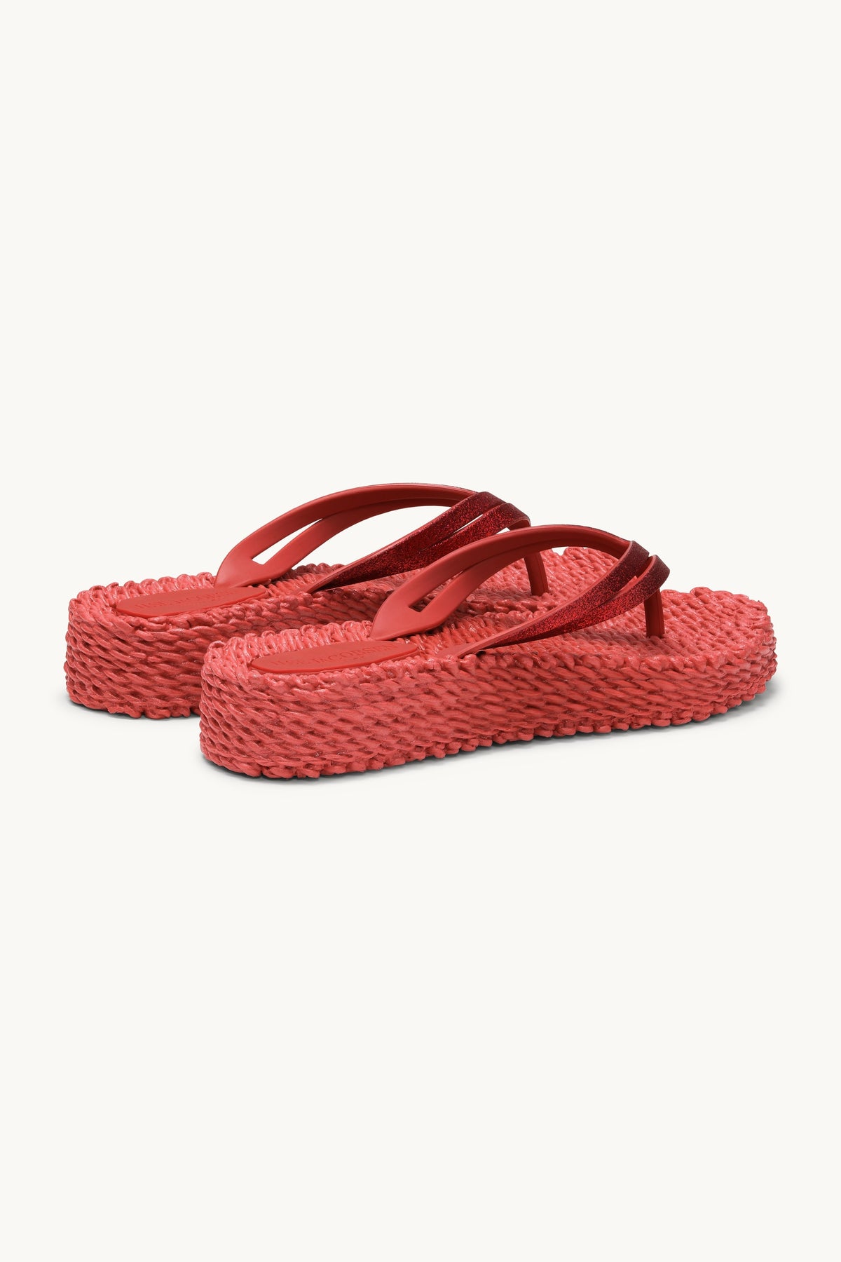 Flip Flops On Platform Sole - Baked Apple
