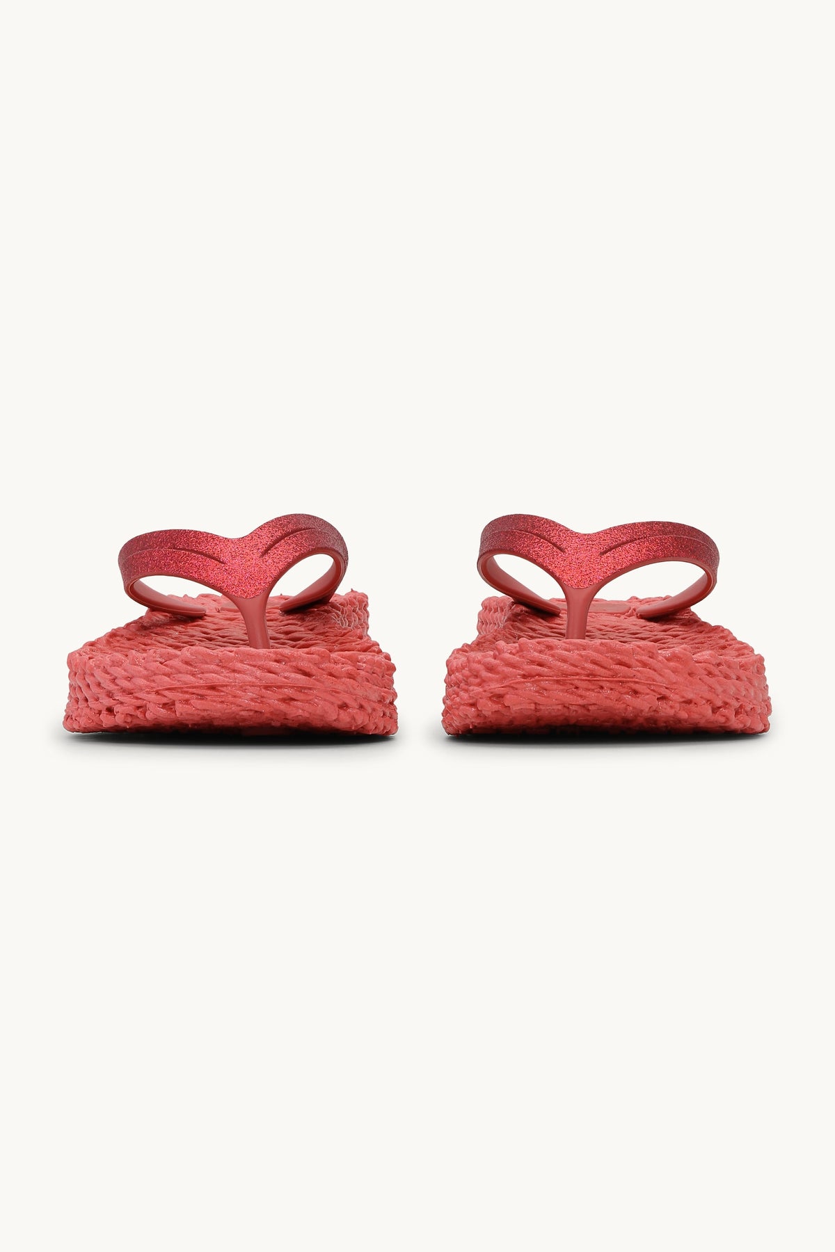 Flip Flops On Platform Sole - Baked Apple
