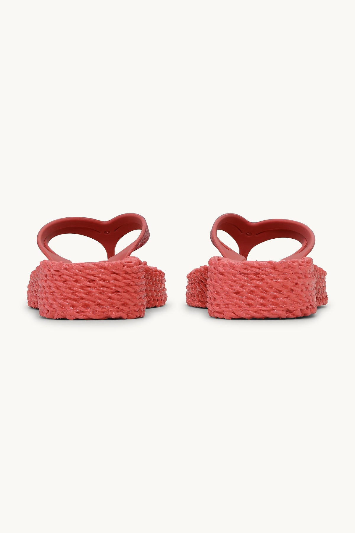 Flip Flops On Platform Sole - Baked Apple
