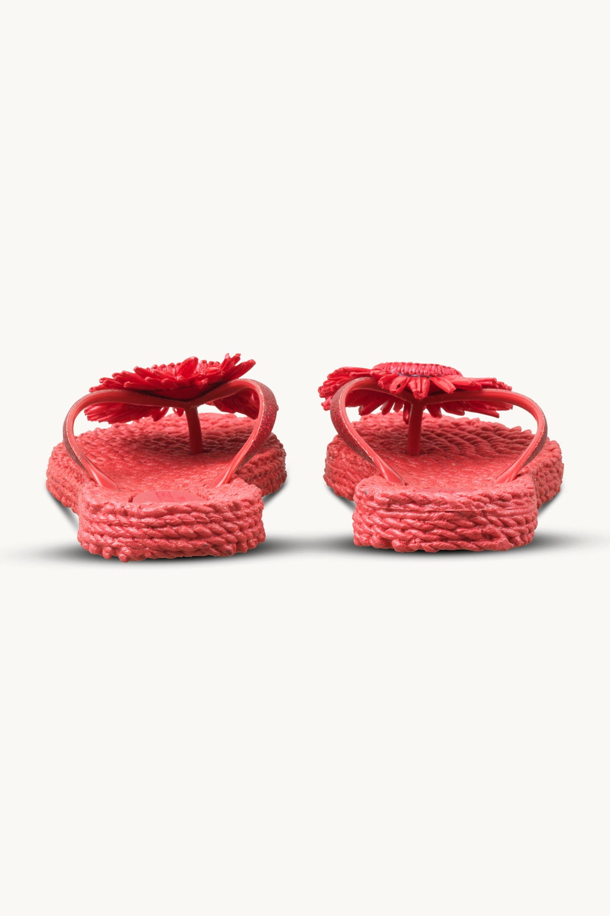 Flip Flops with Flower - Baked Apple