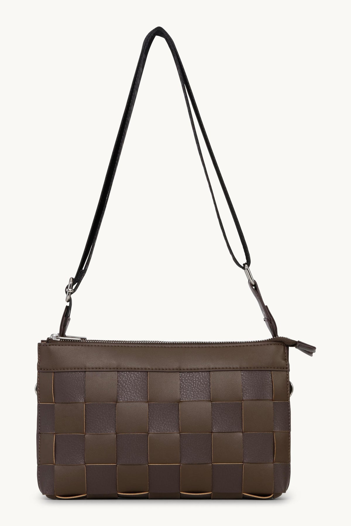 Braided Cross-Body - Chocolate Brown