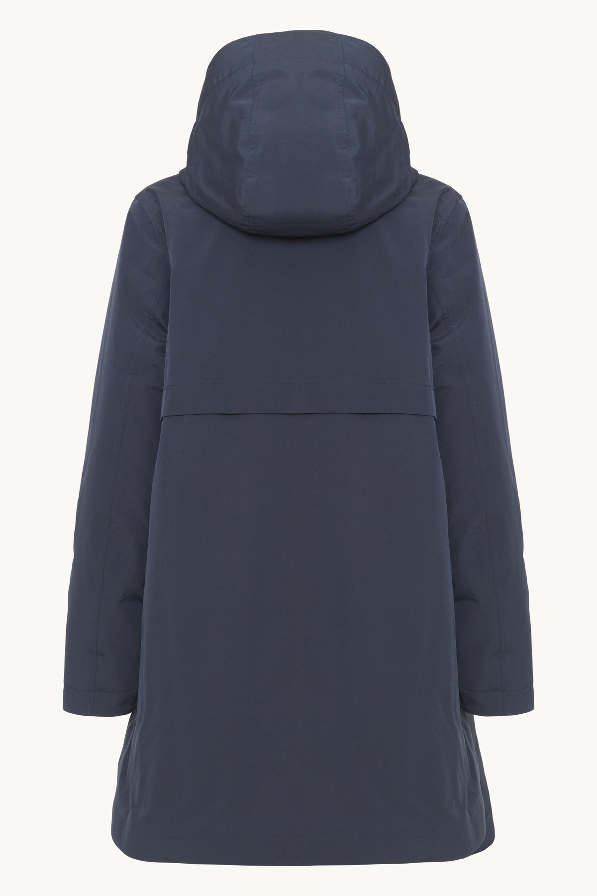Padded Raincoat - Dark Indigo