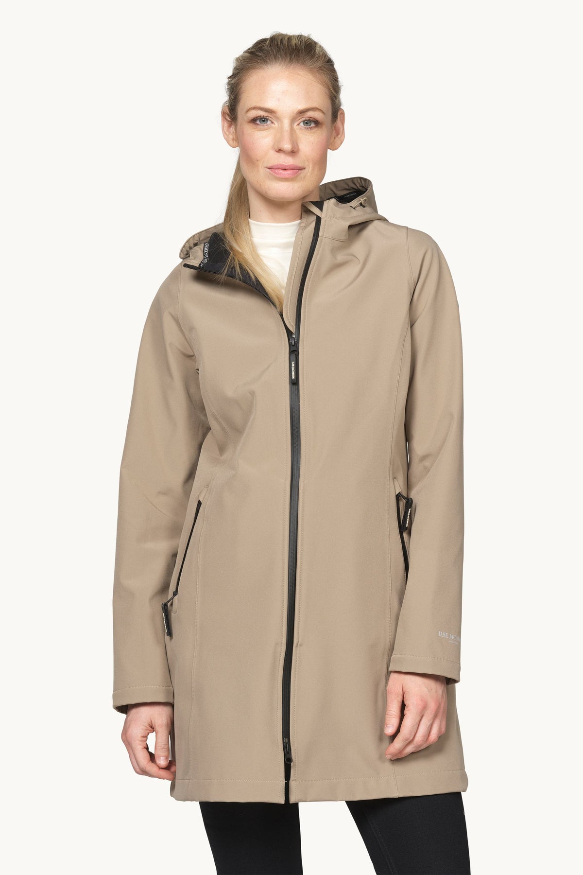 Softshell Raincoat - Greige