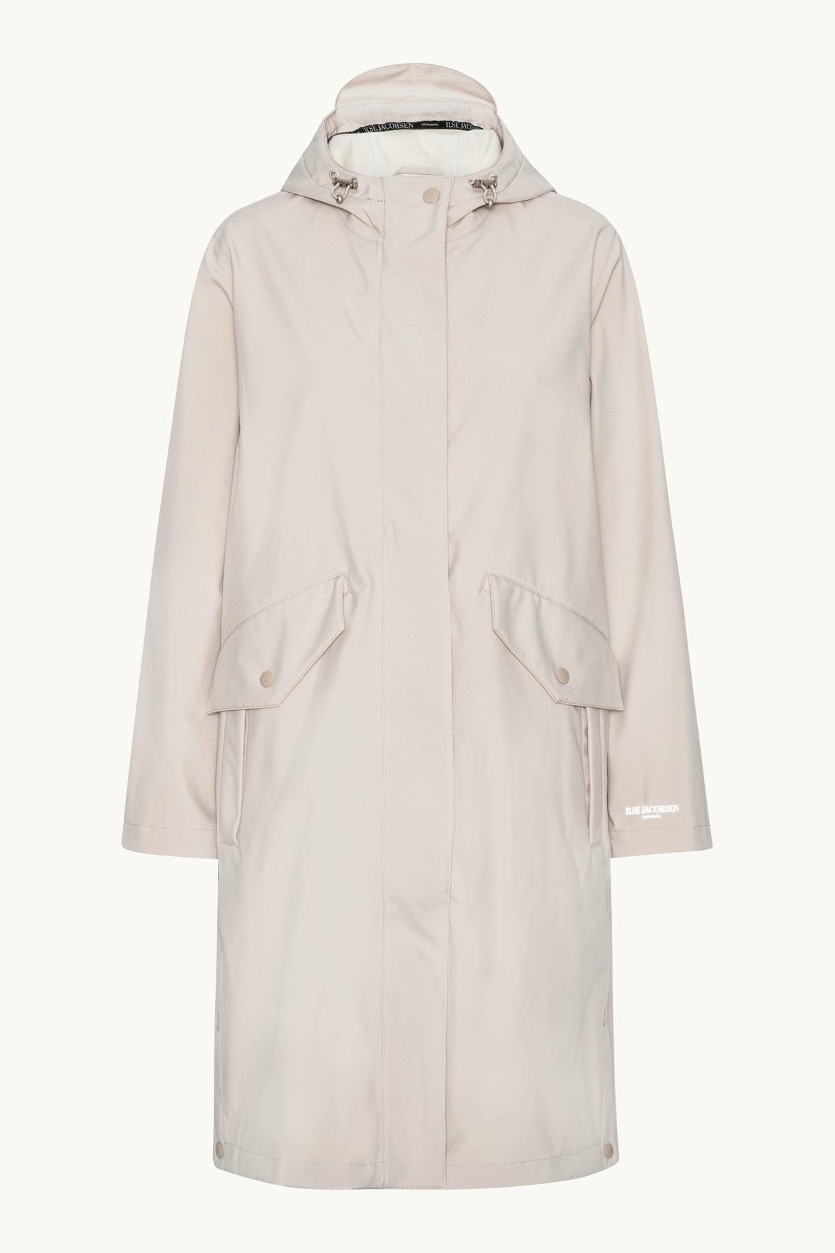 Long Softshell Raincoat - Chateau Gray