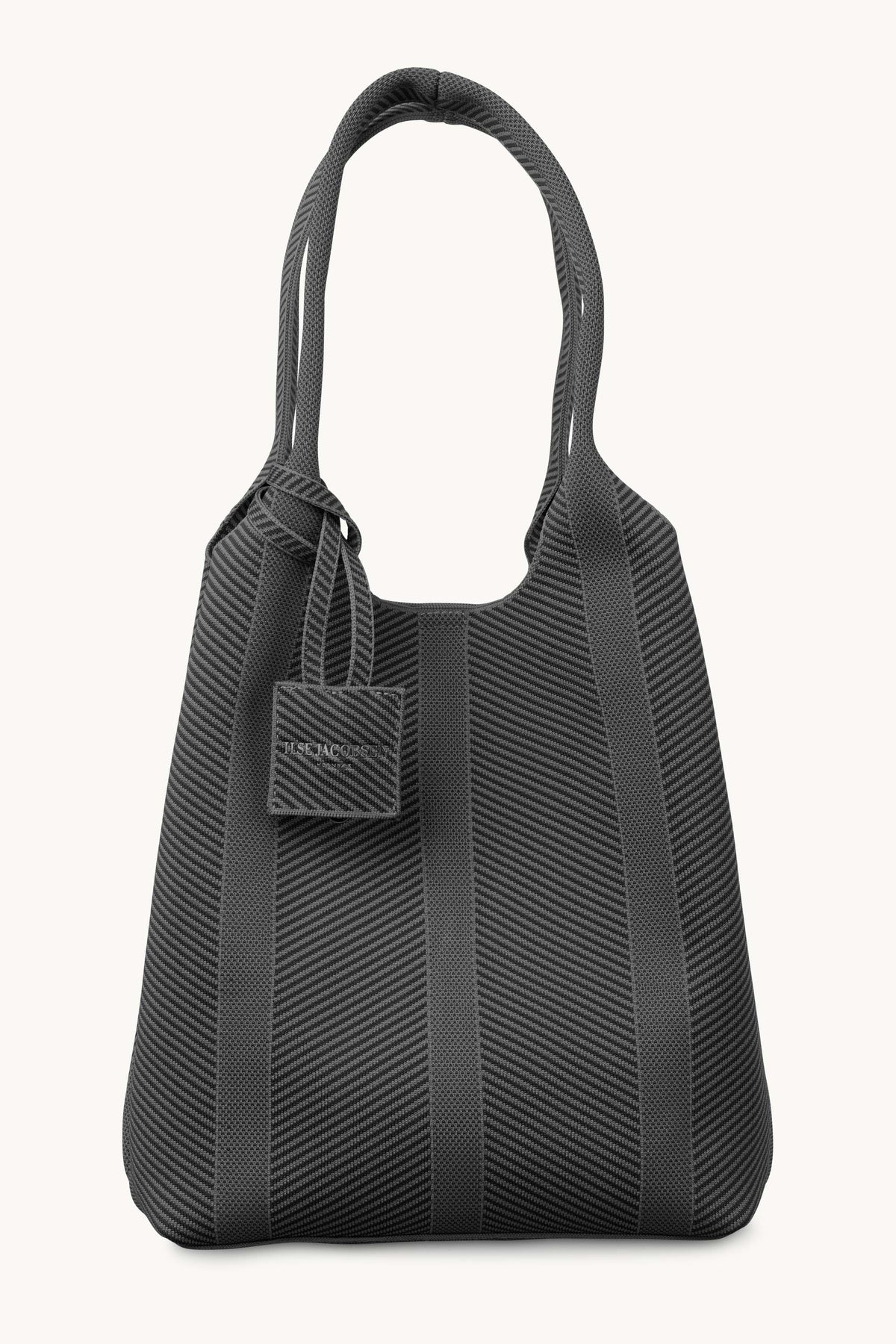 Knitted Bag - Black Gun metal