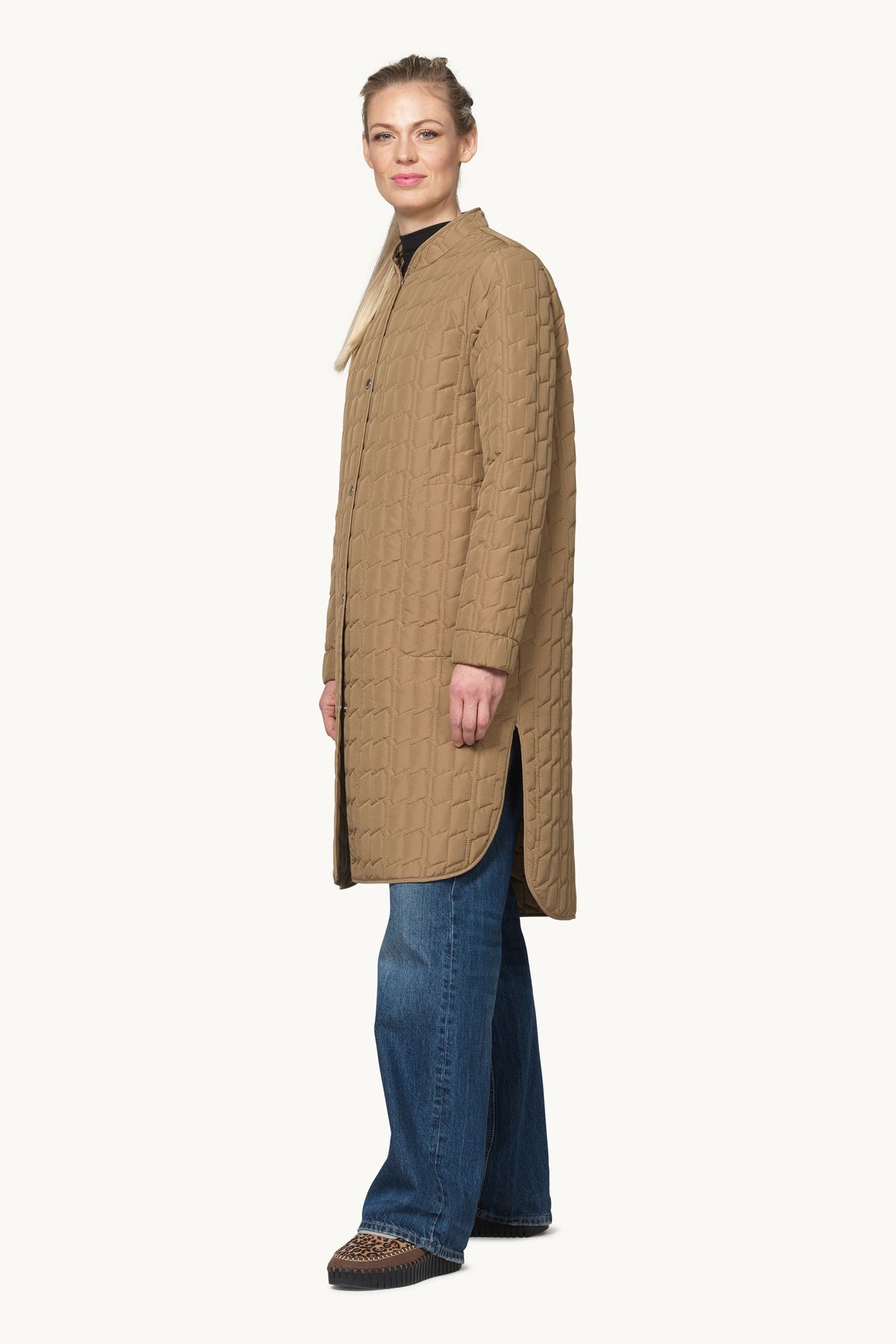 Quilt Coat - Sepia Tint