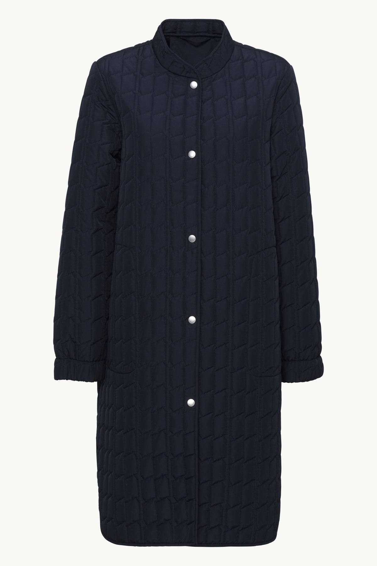 Quilt Coat - Dark Indigo