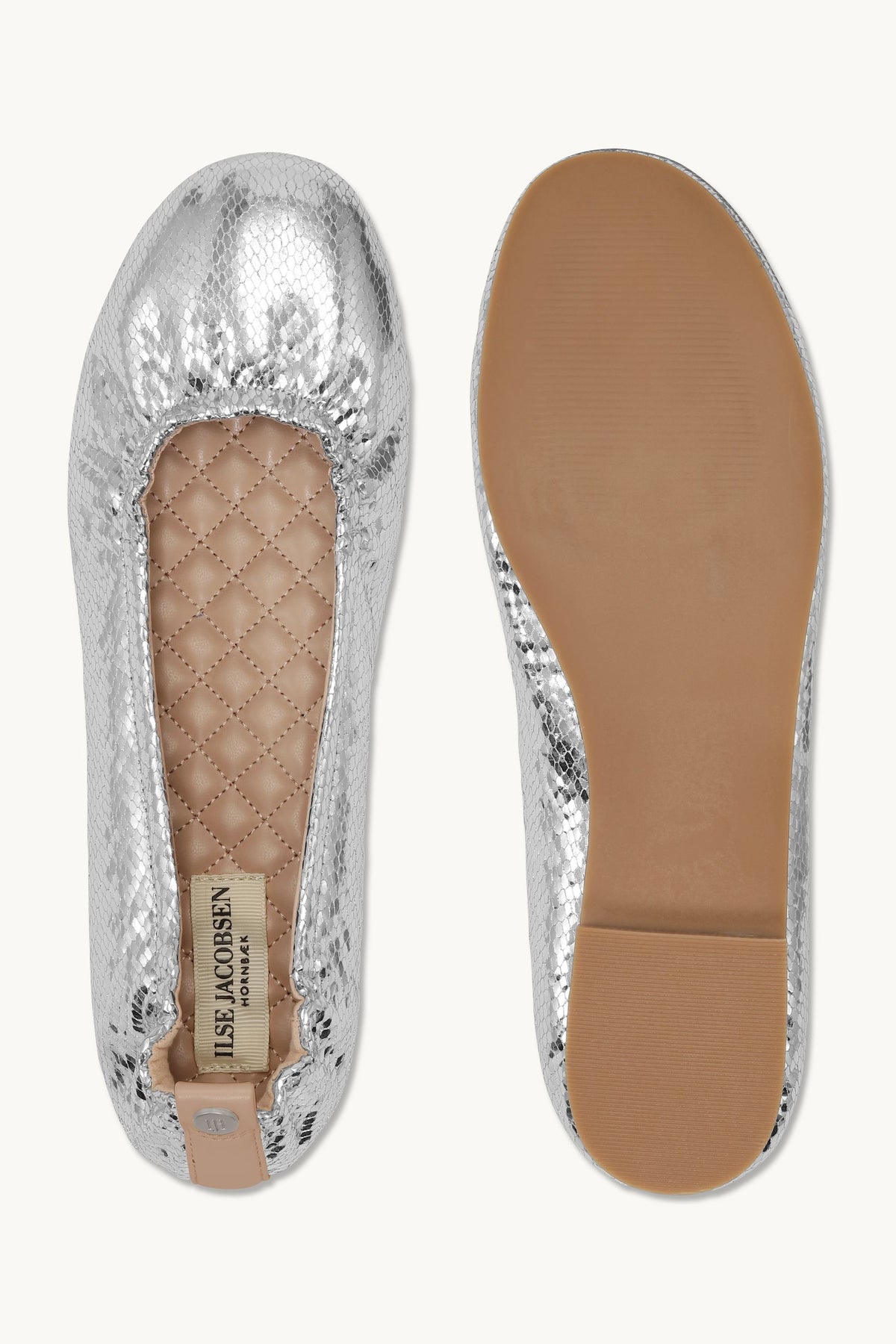 Ballarina Metallic - Silver Taupe