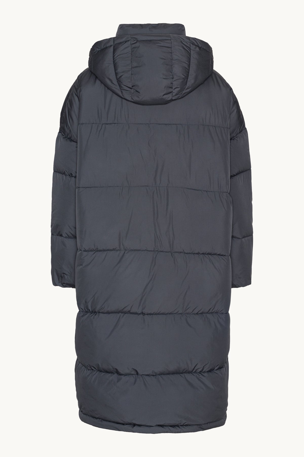 Long Padded Coat - Ombre Blue