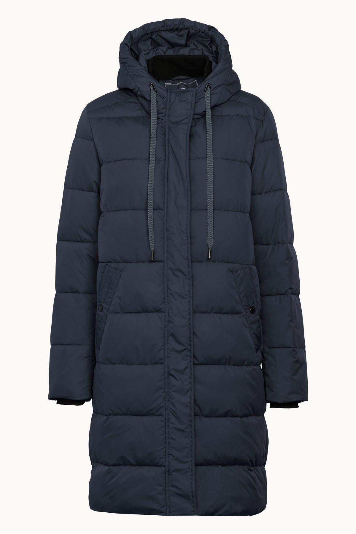Padded Coat - Dark Indigo