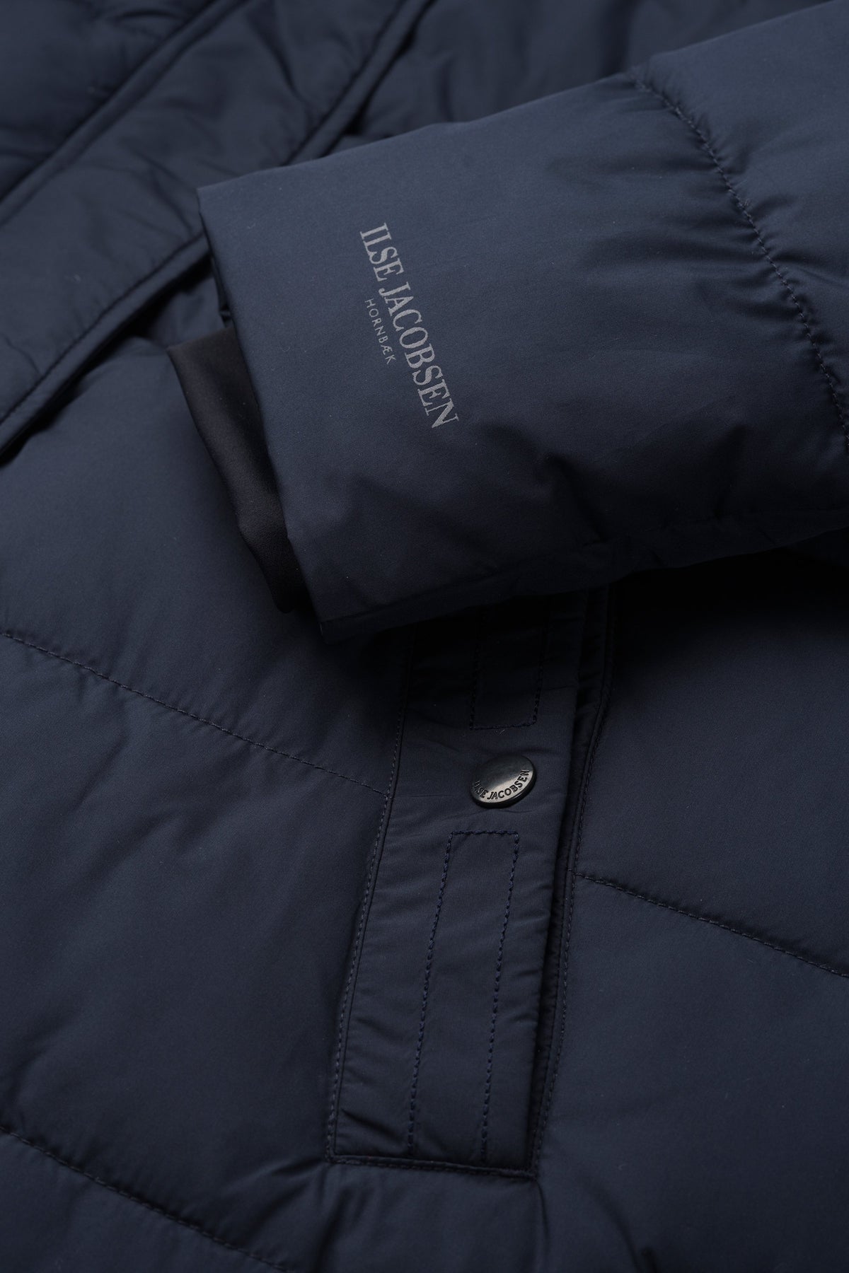 Padded Coat - Dark Indigo