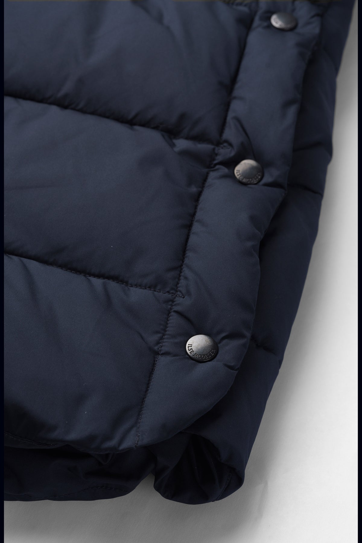 Padded Coat - Dark Indigo