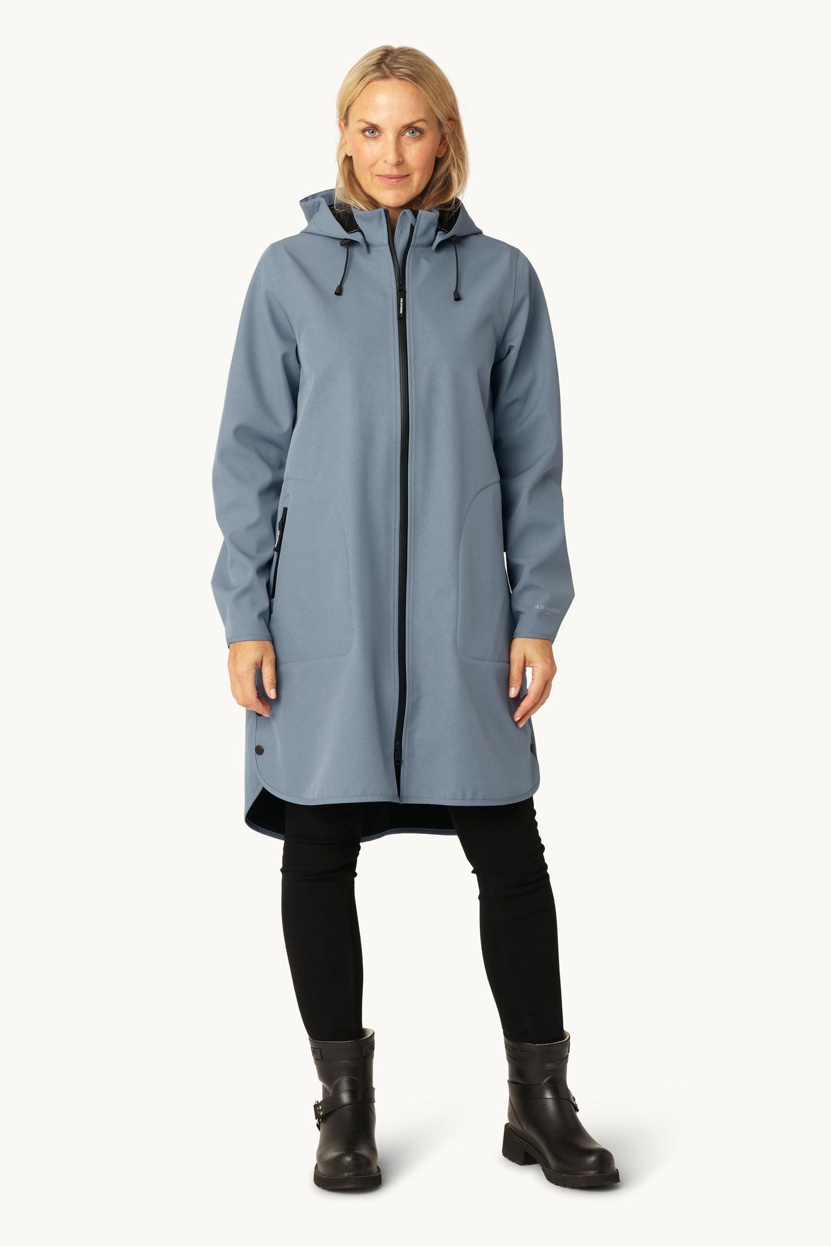 Raincoat - Grey Blue