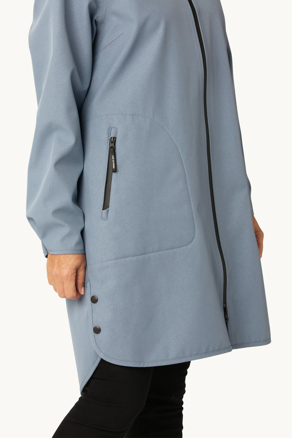 Raincoat - Grey Blue