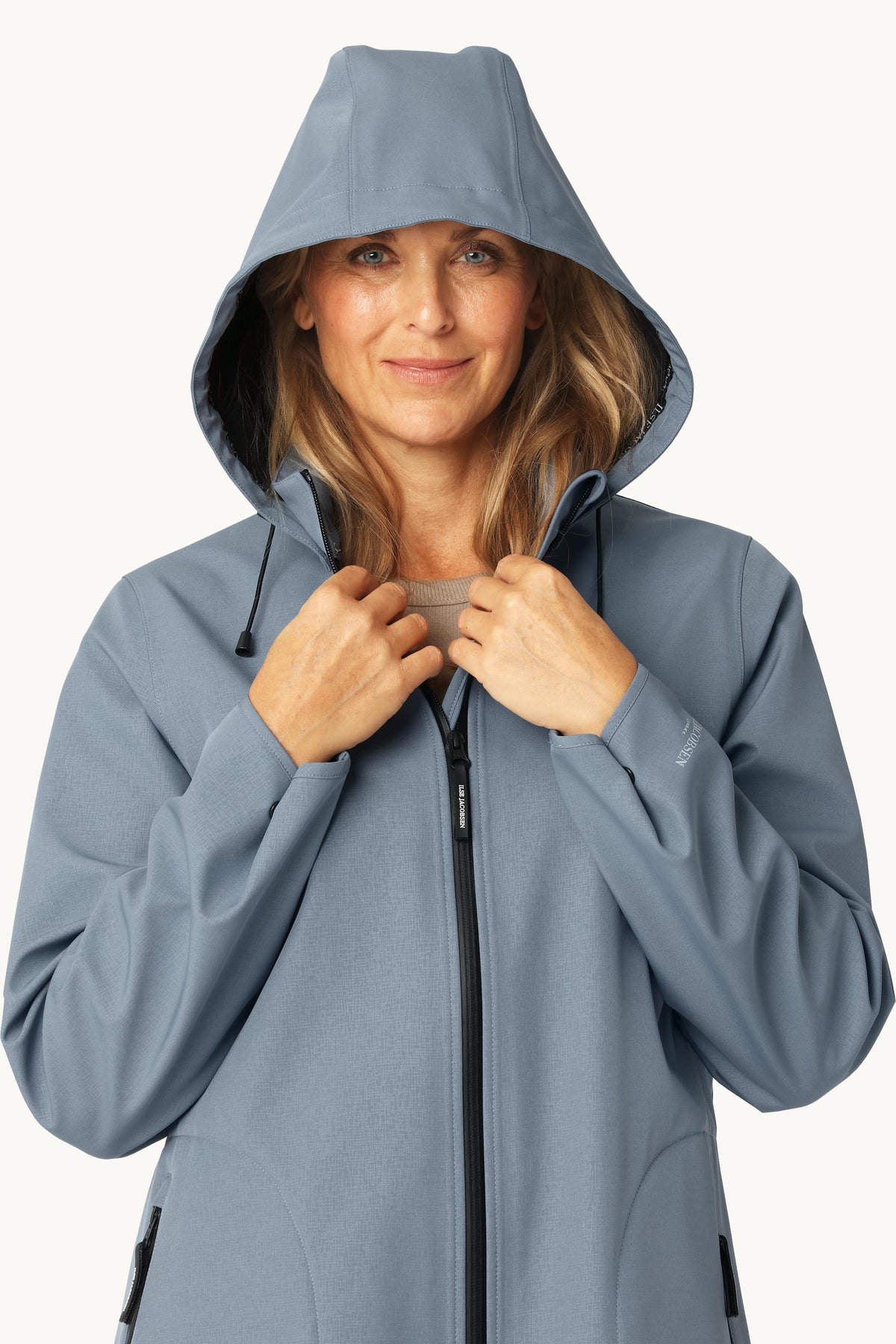 Raincoat - Grey Blue