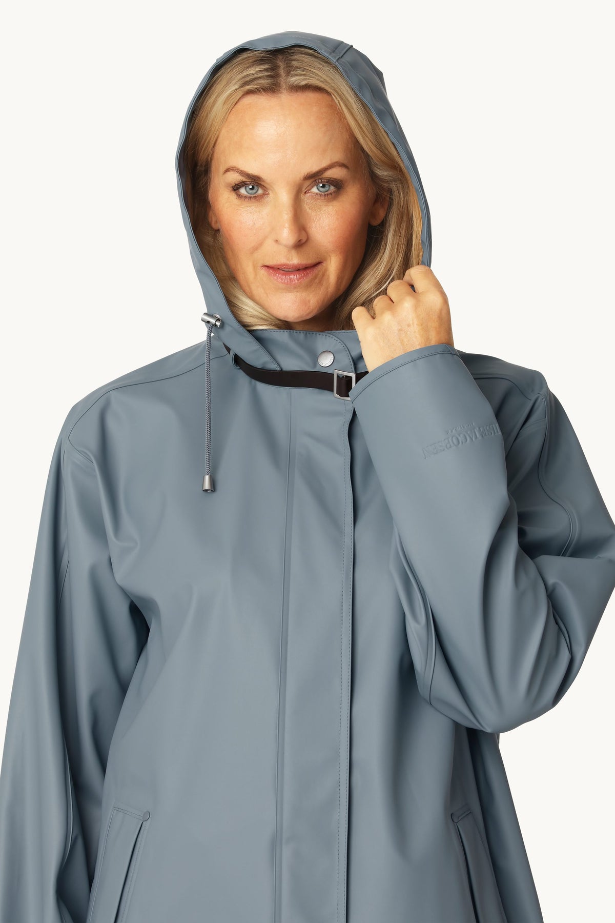 Raincoat - Grey Blue