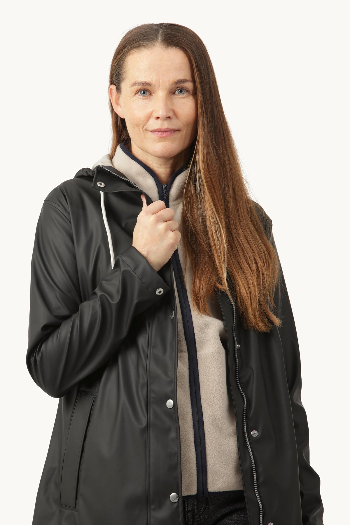 Short Rain Jacket - Black Beauty