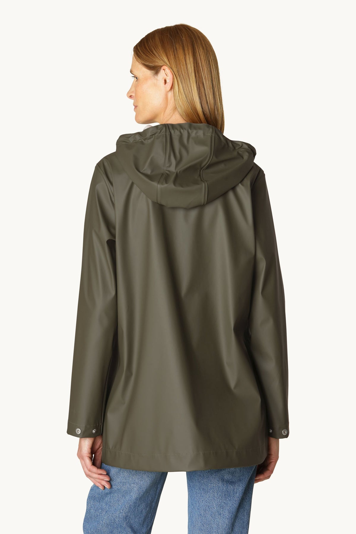 Short Rain Jacket - Army