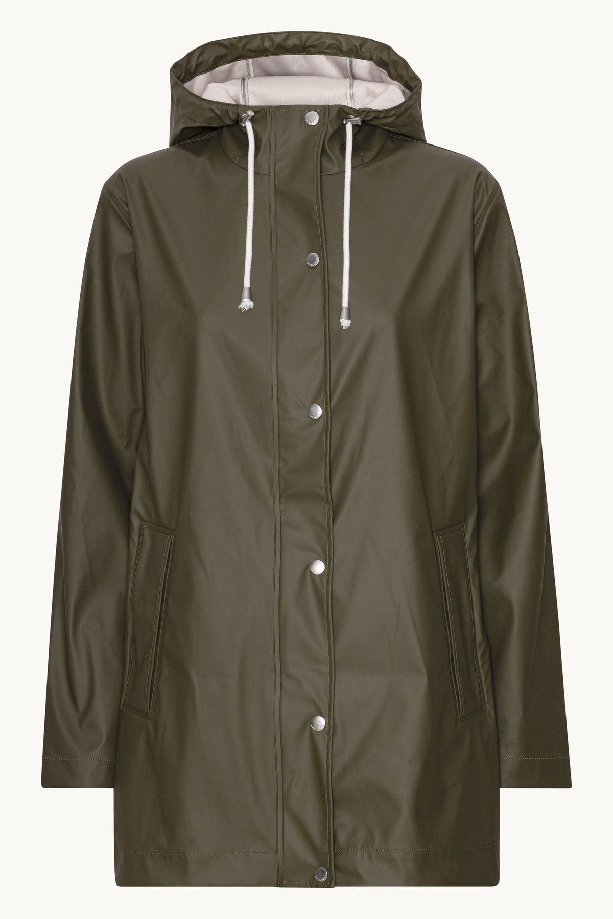 Short Rain Jacket - Army