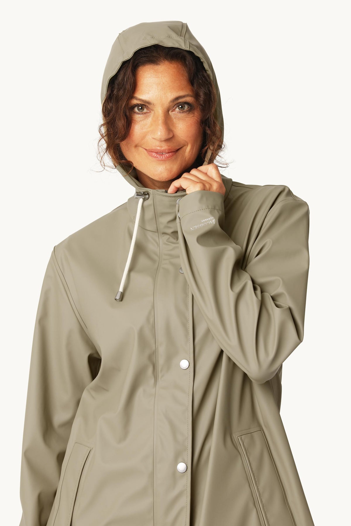 Short Rain Jacket - Coriander