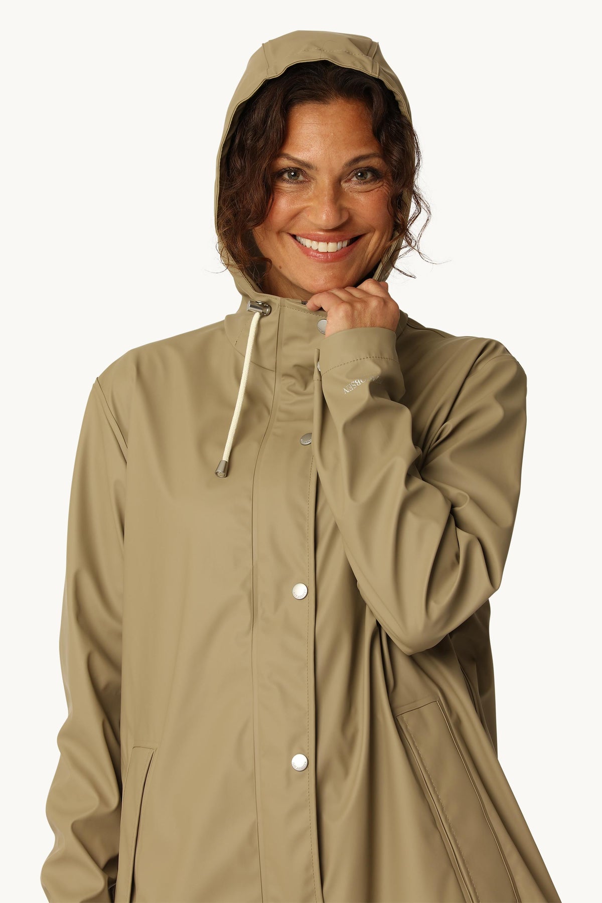 Short Rain Jacket - Coriander