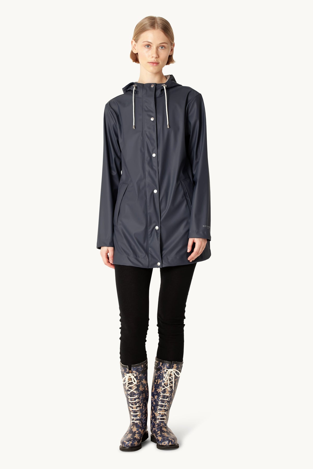 Short Rain Jacket - Ombre Blue