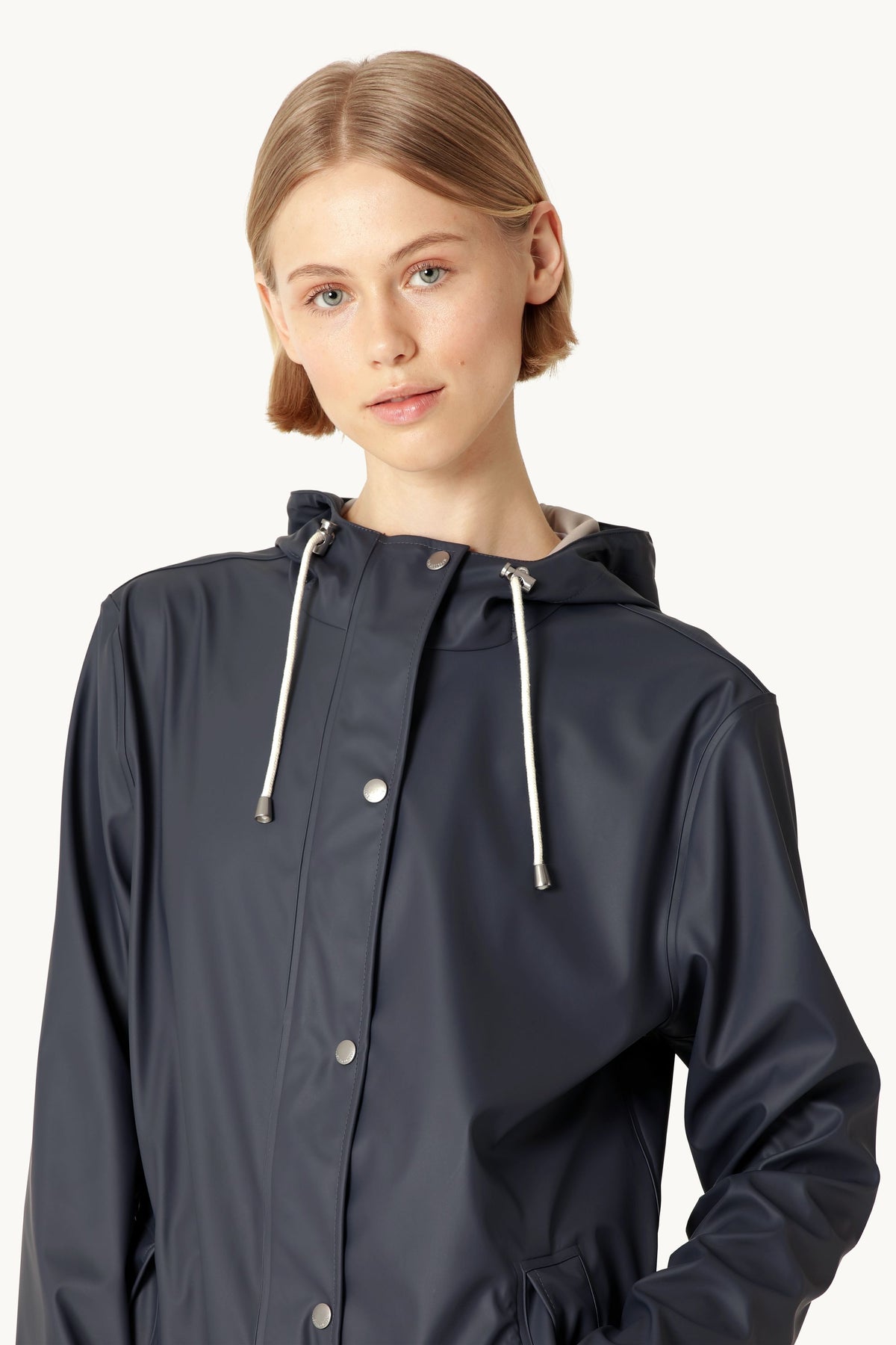 Short Rain Jacket - Ombre Blue