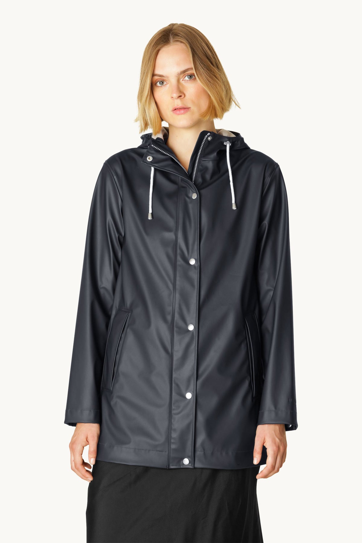 Short Rain Jacket - Dark Indigo