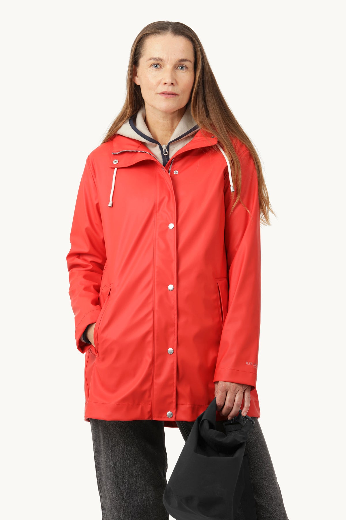 Short Rain Jacket - Fire