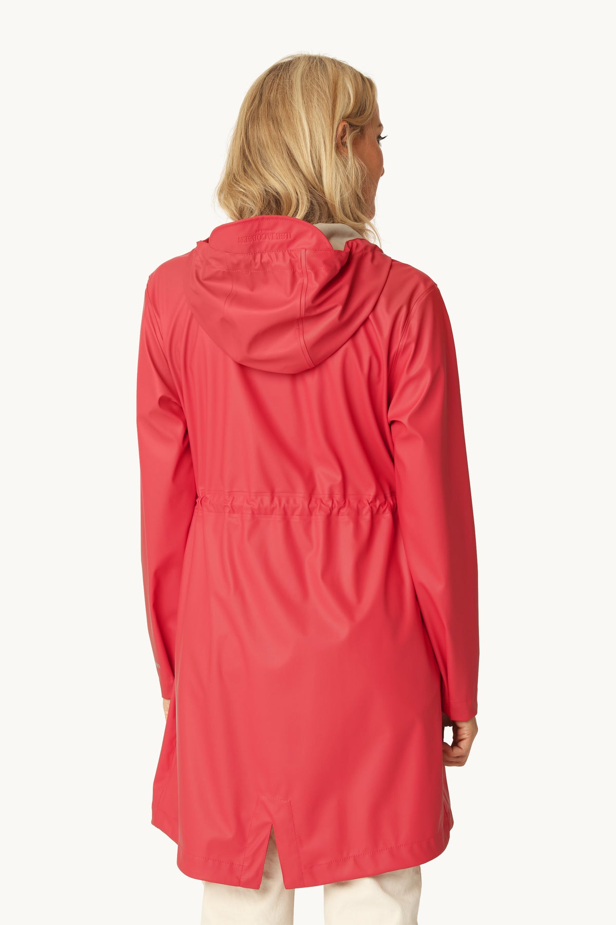 Long Parka Rain Jacket - Baked Apple