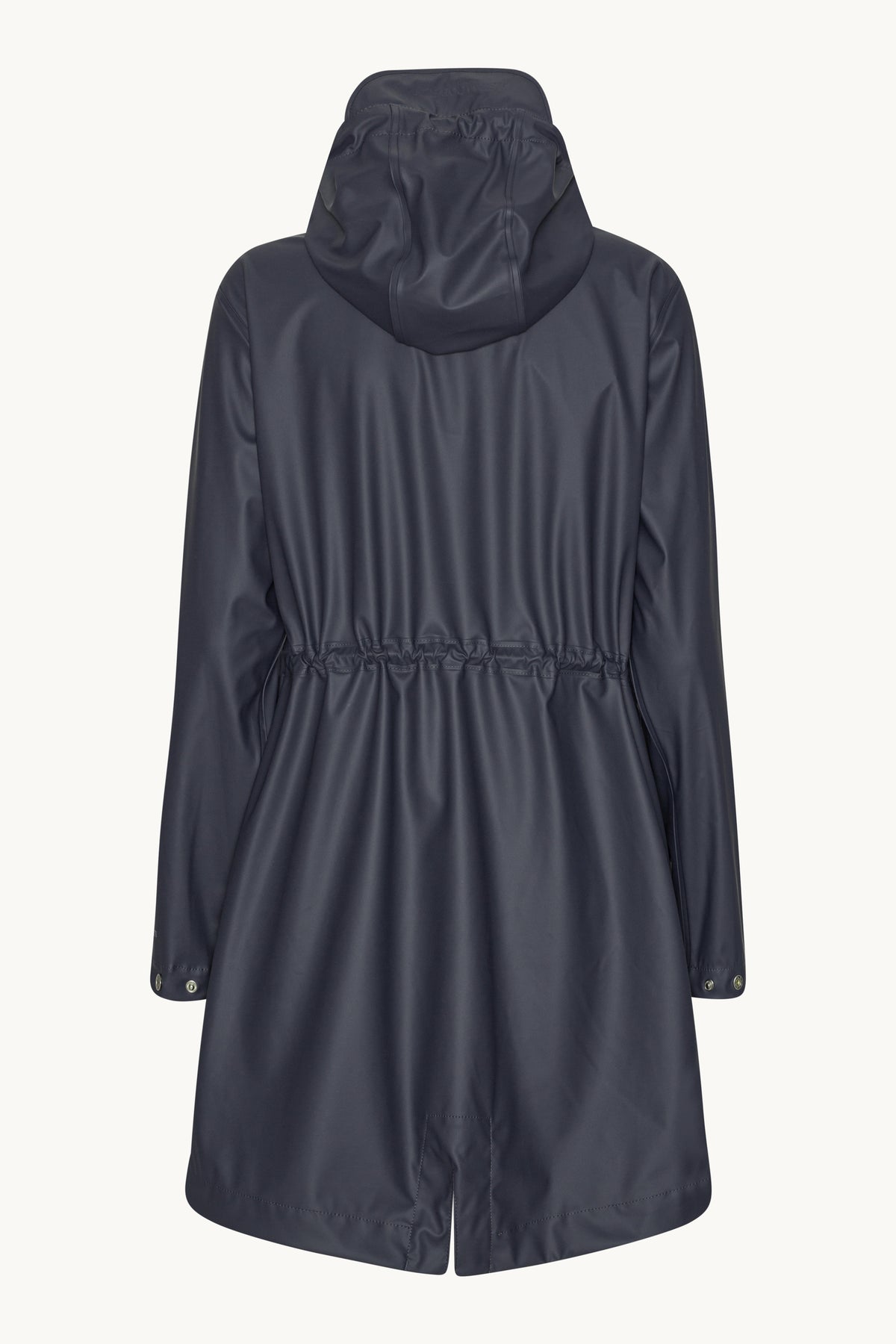 Long Parka Rain Jacket - Ombre Blue