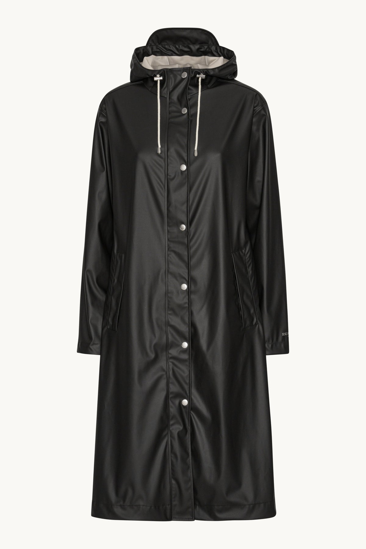Long Rain Jacket - Black Beauty