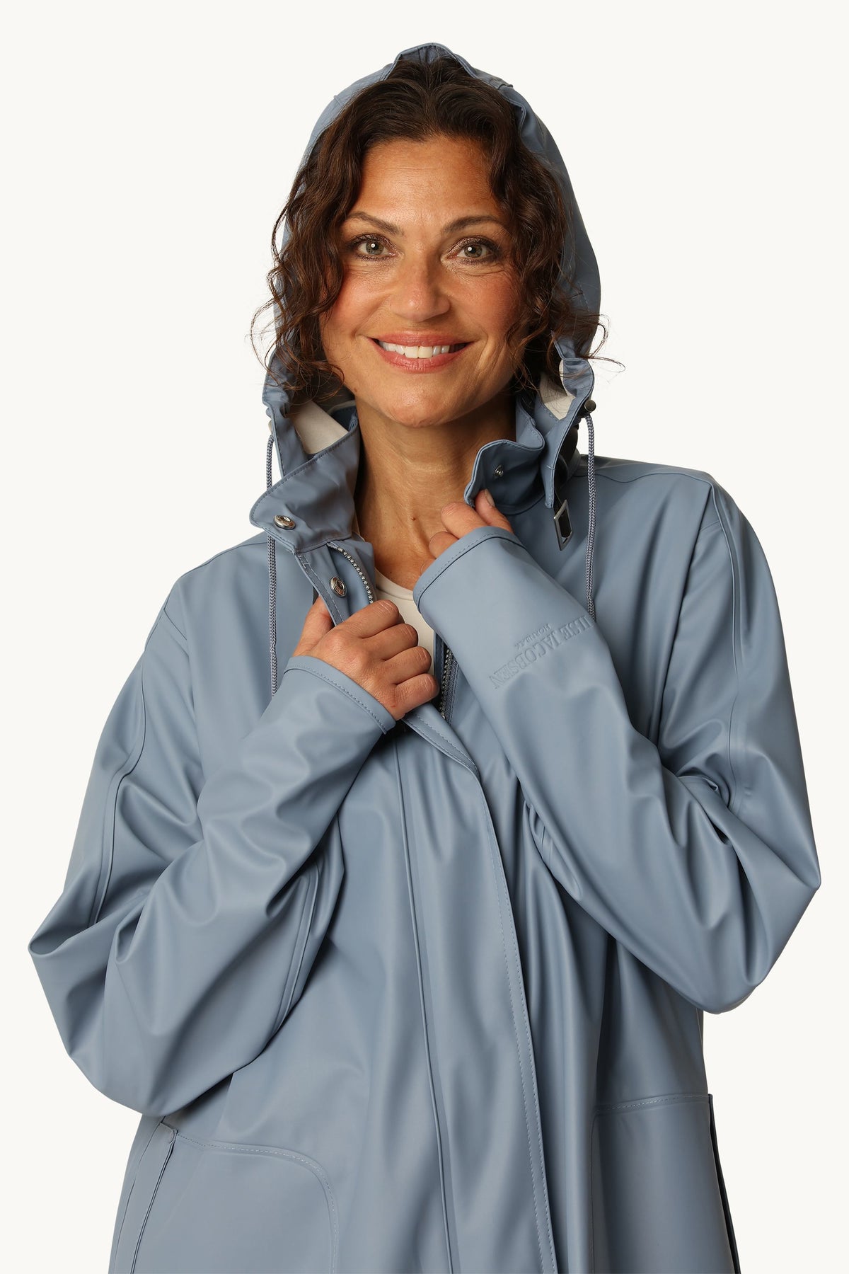 Raincoat - Grey Blue