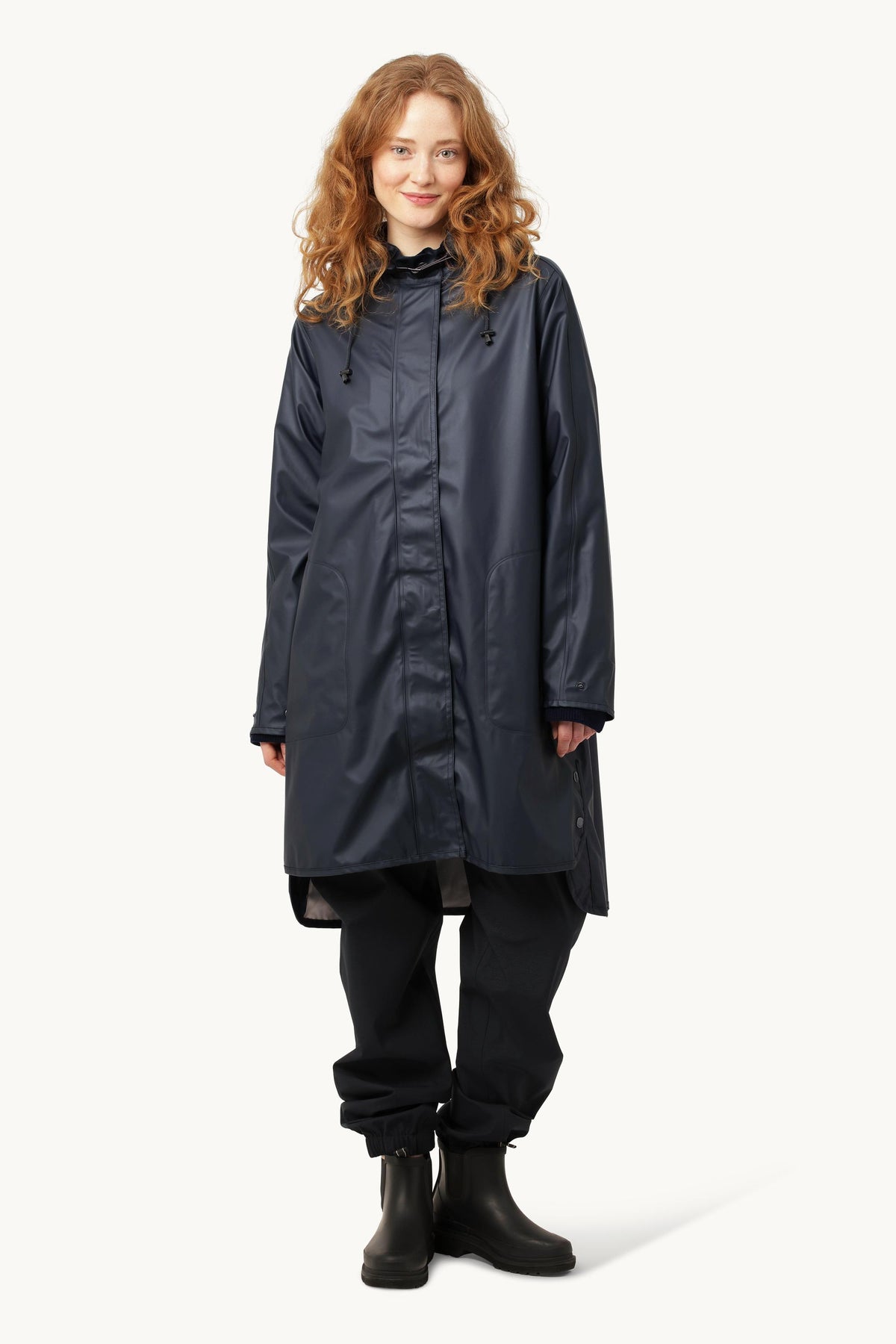 Raincoat - Dark Indigo