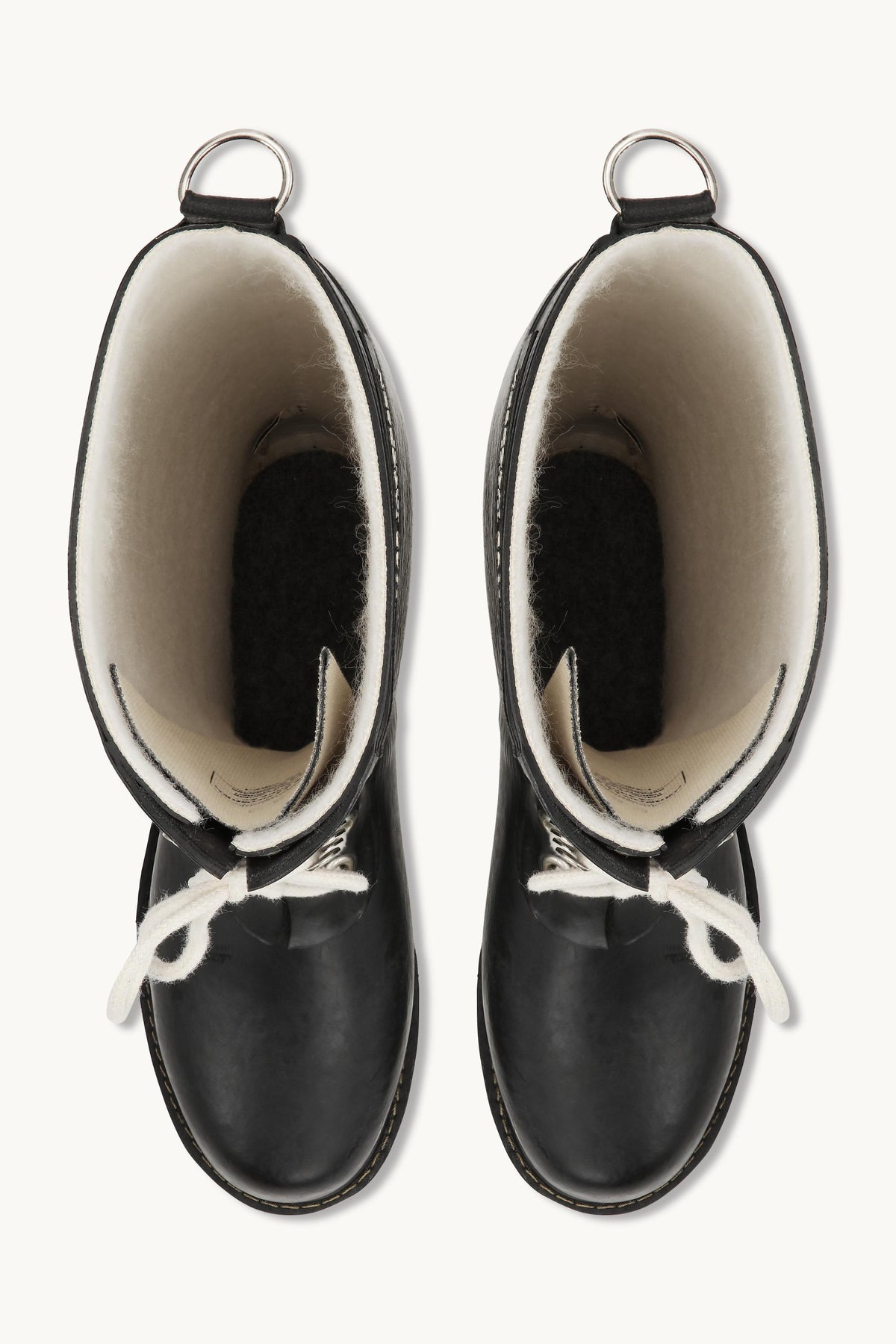 Long Rubber Boots - Black