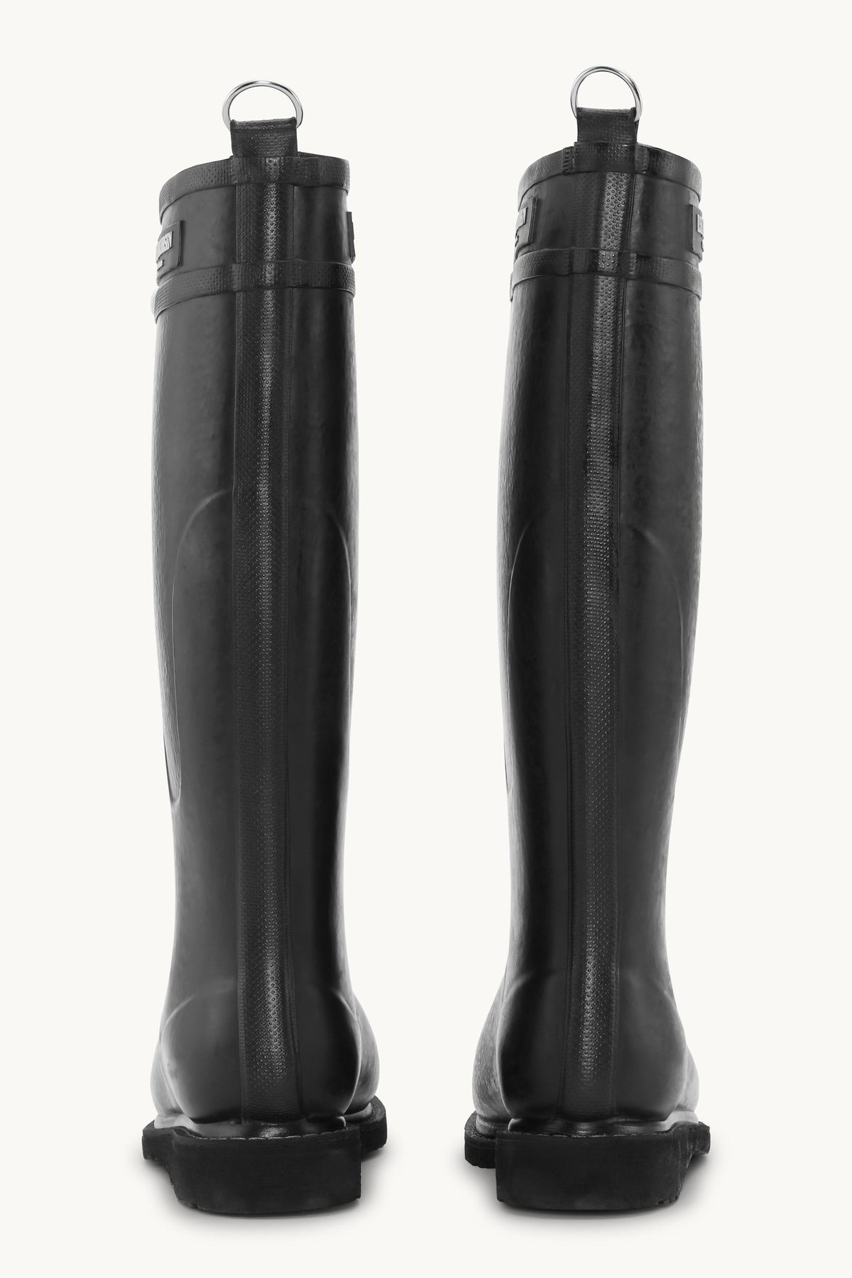 Long Rubber Boots - Black